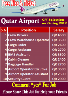 Airport Jobs In Qatar
