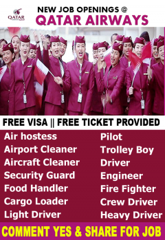 Jobs In Qatar Airways