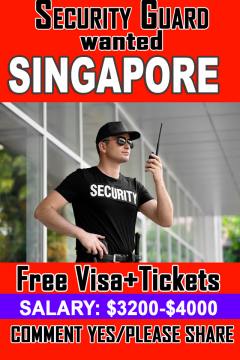 Security Guard Wanted In Singapore