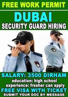 Security Guard Hiring In Dubai