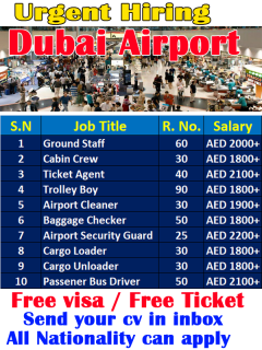 Best Airport Jobs In Dubai