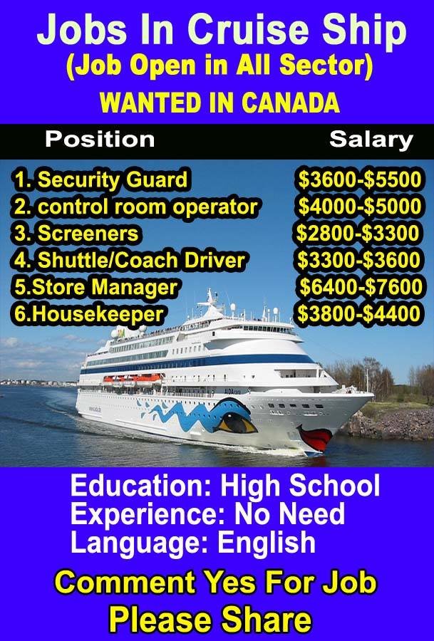 how to get a job on a cruise