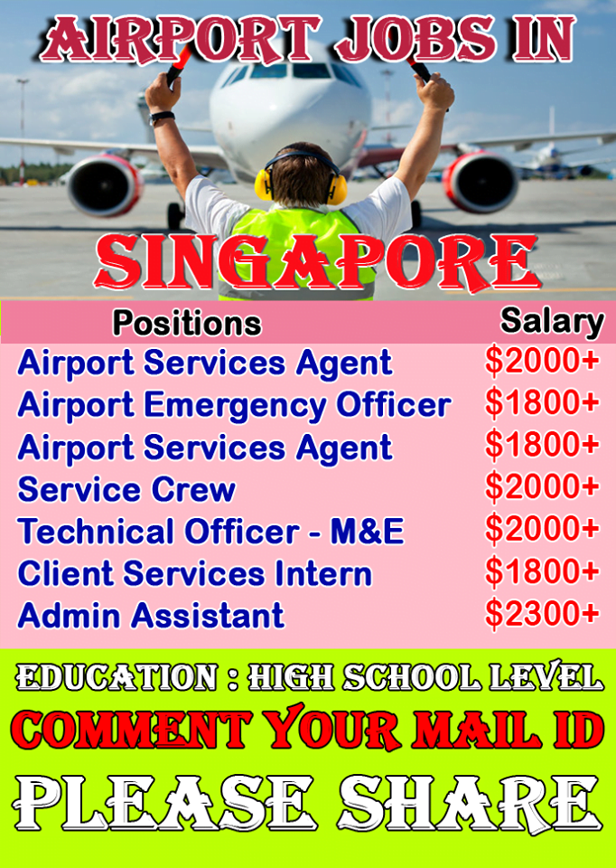 Airport Jobs In Singapore