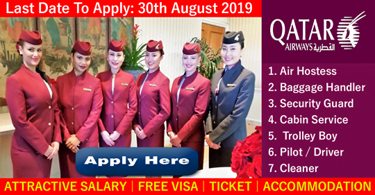 Latest Airport Jobs In Qatar Airways