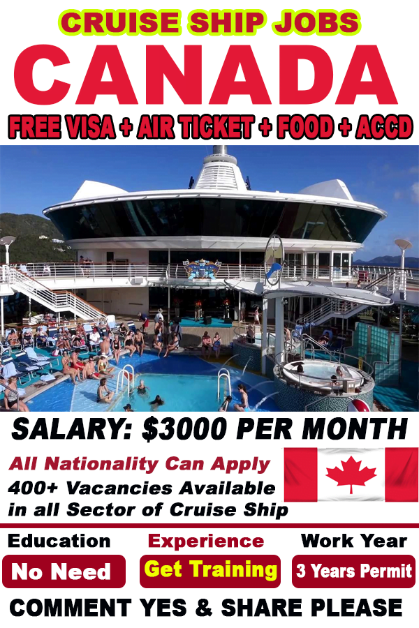 Cruise Ship Job In Canada