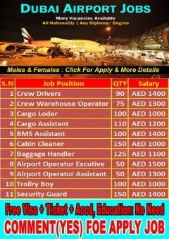 Jobs In Dubai Airport
