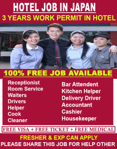 Hotel Jobs In Osaka Japan