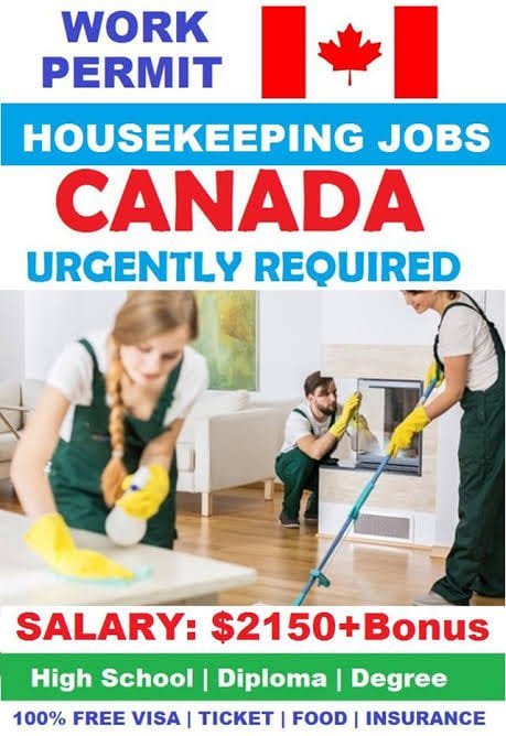 Housekeeping Job Vacancies In Canada