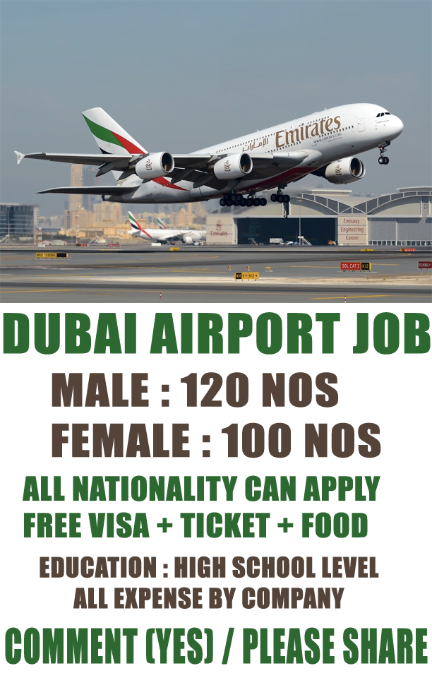 Vacancies In Dubai Airport