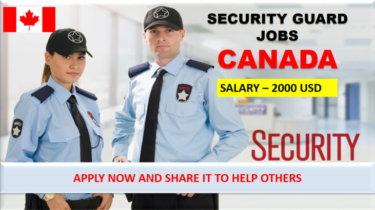 Security Jobs In Canada For 2020