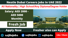 Marketing Intern Job Vacancy at Nestle Professional in Dubai, UAE