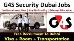 G4S Security Jobs Requirement in Dubai