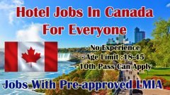 Hospitality Jobs in Canada with visa Sponsorship
