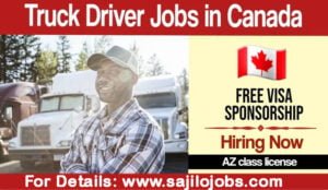 Urgent Truck Drivers Jobs in Canada with 2 year work permit ( New Jobs Update)