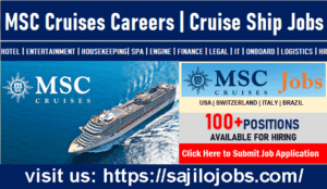 100+ Urgent Jobs in MSC Cruise 