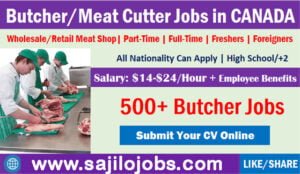 Butcher Jobs in Canada with 50 visa Sponsorship