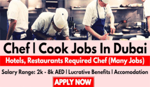 5 star hotel jobs in Dubai salary
