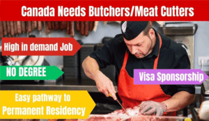 Butcher in Canada without experience