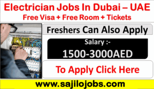 Free visa Electrician Jobs in Dubai 