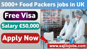 Packing jobs in UK with visa sponsorship