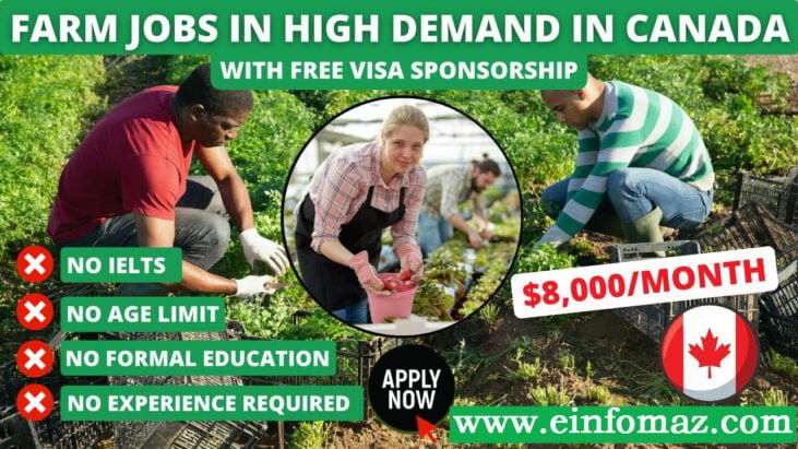 Farm Worker Jobs in Canada with free Visa Sponsorship