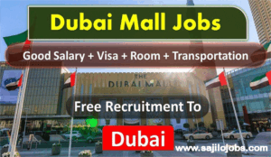 Career in Dubai mall | Latest Vacancies for fresher