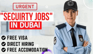 Security guard jobs in Abu Dhabi (with free visa)