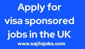 Admin jobs in UK with visa sponsorship