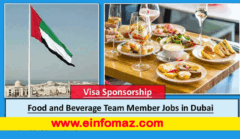 Food and Beverage Supervisor Jobs in Dubai