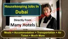 Female Housekeeping jobs in Dubai